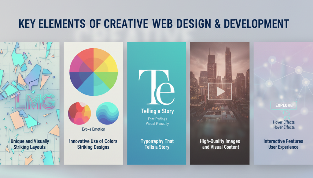 Key Elements of Creative Web Design and Development
